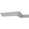 Ekena Millwork 4 1/8"H x 4 1/8"P x 5 7/8"F x 94 1/2"L Zadlo Crown Moulding MLD04X04X06ZA - alternate 8